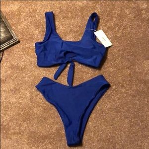 Zaful Blue Bikini